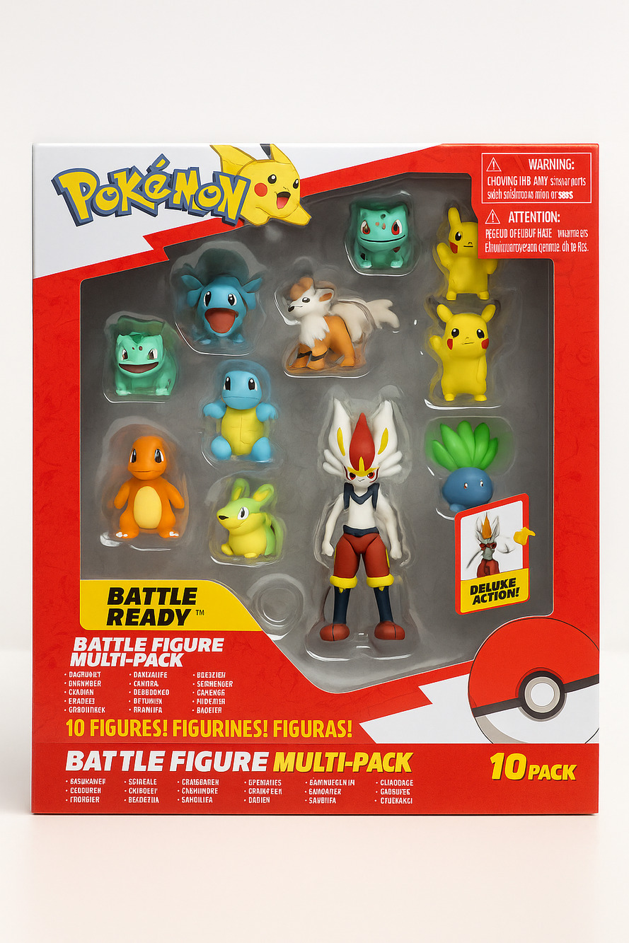 Pokémon Battle Figure 10-Pack — Authentic Figures — NEW 🔥